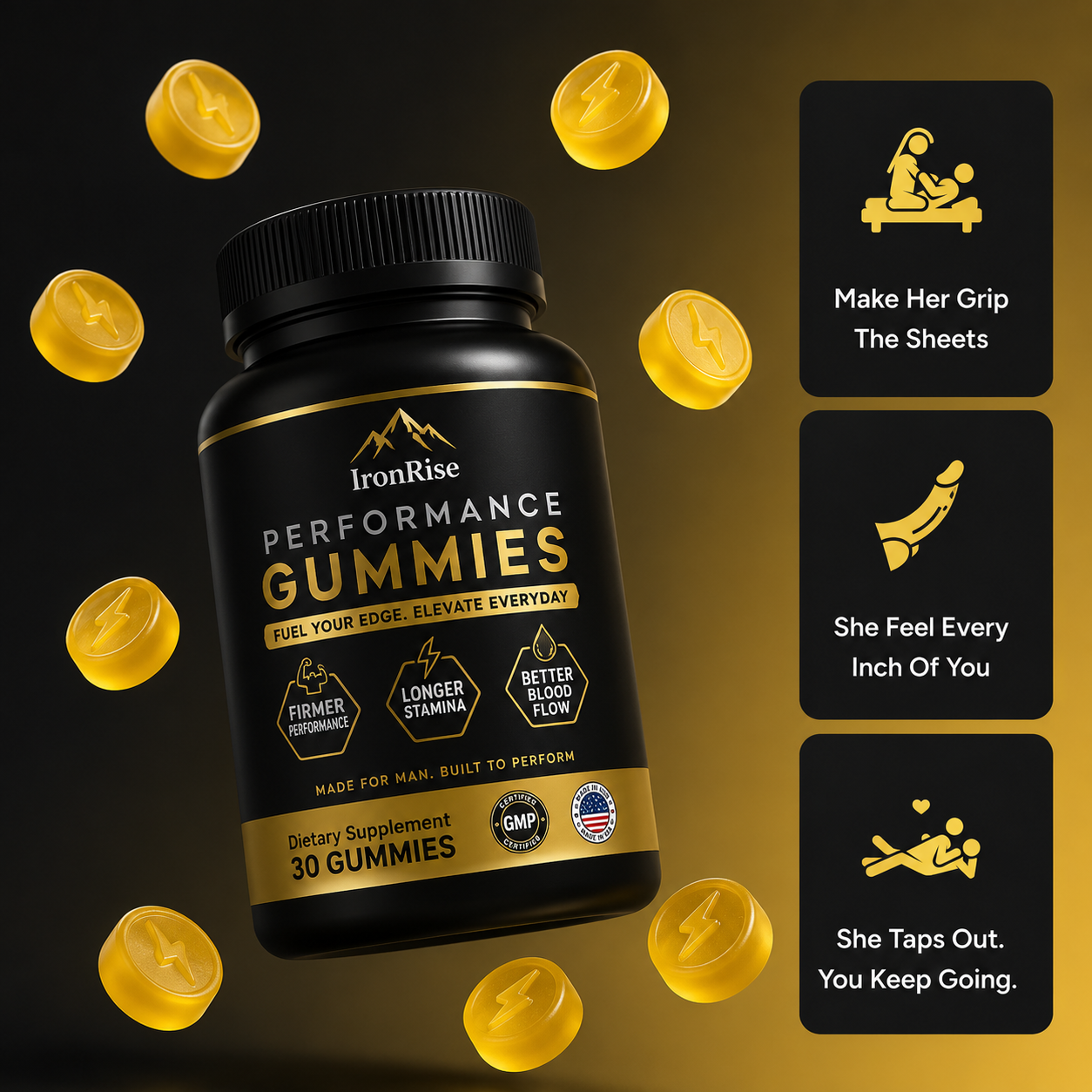 IronRise Performance Gummies